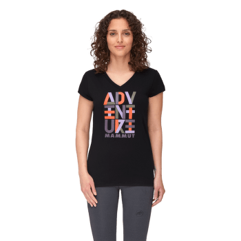 Triko krátký rukáv Mammut Massone Explore T-Shirt Women highway mélange