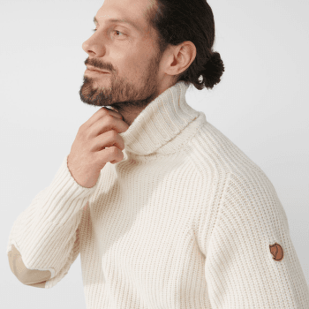 Svetr Fjällräven Övik Roller Neck Sweater Men Grey-Melange