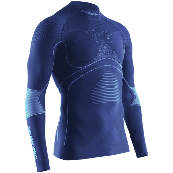 Triko dlouhý rukáv X-Bionic Energy Accumulator 4.0 Shirt Turtle Neck Men NAVY/BLUE