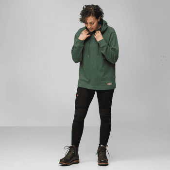 Mikina Fjällräven Vardag Hoodie Women Deep Patina