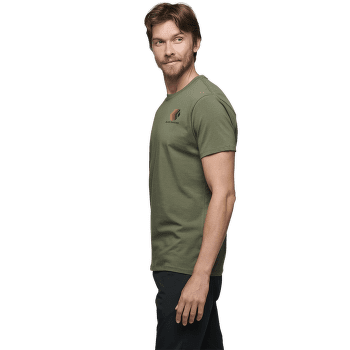 Triko krátký rukáv Black Diamond Faded SS Tee Men Basalt