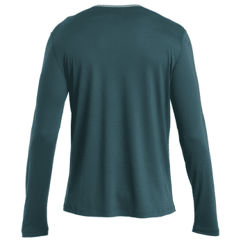 Triko dlouhý rukáv Icebreaker 125 ZoneKnit™ Energy Wind LS Tee Men FATHOM GRN/CLOUD RAY/CB