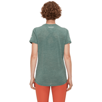 Triko krátký rukáv Mammut Tree Wool FL T-Shirt Women marine melange 5784