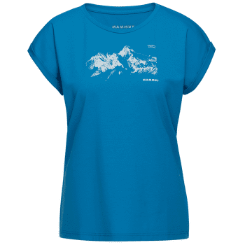 Triko krátký rukáv Mammut Mountain T-Shirt 8035m Women glacier blue