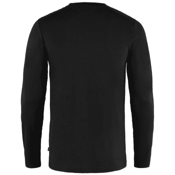 Triko dlouhý rukáv Fjällräven Abisko Wool LS Men Black