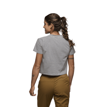 Triko krátký rukáv Black Diamond BD Stripe SS Tee Women White Oak-Off White