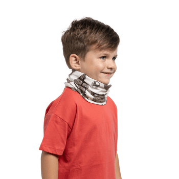 Šátek Buff Coolnet UV Kids TORE BIRCH GREY