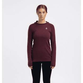 Mikina Aclima WarmWool hoodsweater V2 Women Jet Black