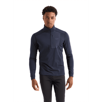 Mikina Arcteryx Rho LT Zip Neck Men Black