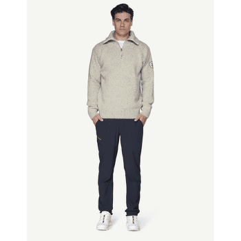 Pulover (3/4 Zapínání) Devold Nansen Sweater Zip Neck Men 280A DARK BLUE MELANGE