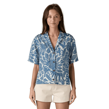 Košile krátký rukáv Patagonia Tidal Threads Shirt Tropiclimb: Hot Ember