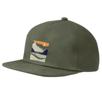 Kšiltovka Buff Snapback Cap Kids SOLID KHAKI