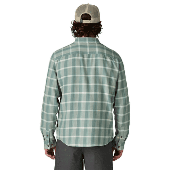 Košile dlouhý rukáv Patagonia Long-Sleeved Cotton in Conversion Lightweight Men Marine Layer: Blue Sage