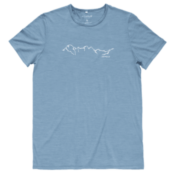 Triko krátký rukáv Devold Active Skyline Tee Men 247A SKYBLUE
