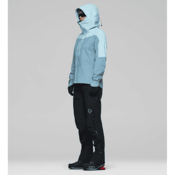 Bunda Norrona falketind dri1 Jacket Women Brittany Blue/Aqua Haze