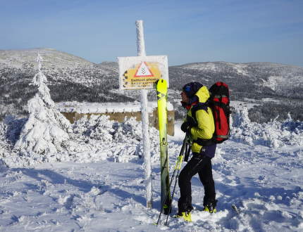 Lavinová předpověď v Krkonoších
