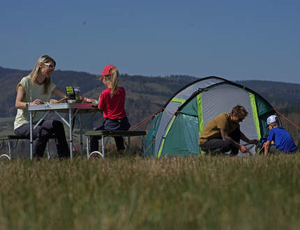 Ustelte si ve stanech Coleman