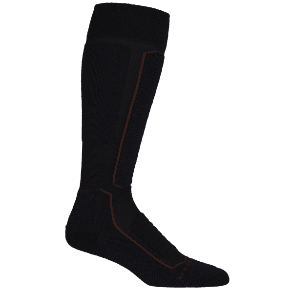 Podkolenky Icebreaker Ski+ Medium OTC Men BLACK/ROYAL NAVY/ESPRESSO