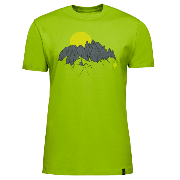 Triko krátký rukáv Black Diamond Minarets SS Tee Men Lime Green