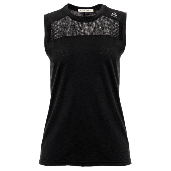 Tílko Aclima LightWool Sports Singlet Women Jet Black