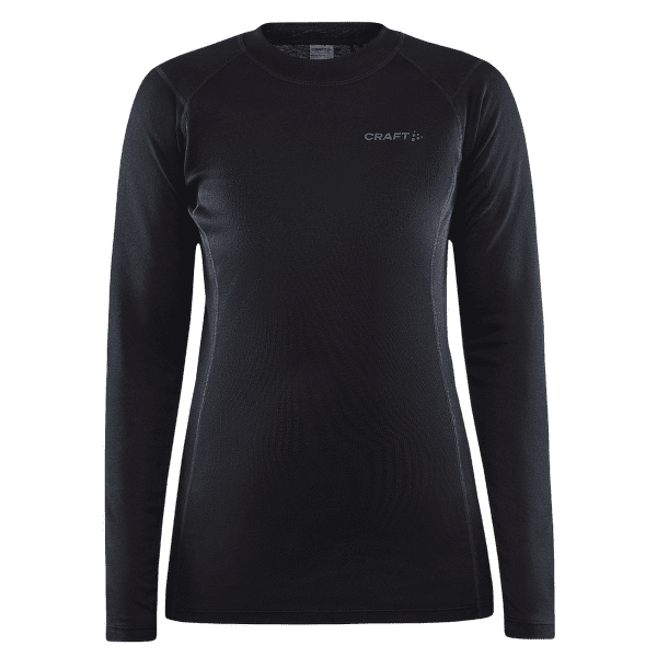 Triko dlouhý rukáv Craft Core Warm Baselayer LS Tee Women 999000 Black