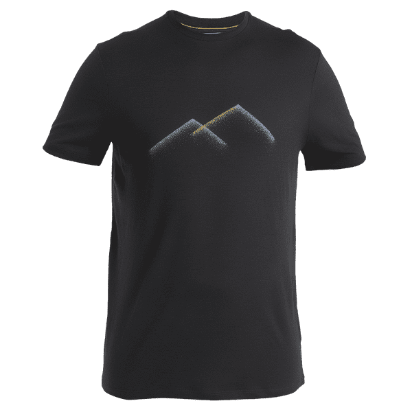 Triko krátký rukáv Icebreaker Merino 150 Tech Lite III SS Tee Peak Glow Men Black