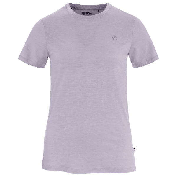 Triko krátký rukáv Fjällräven Abisko Wool SS Women Lavender Mist