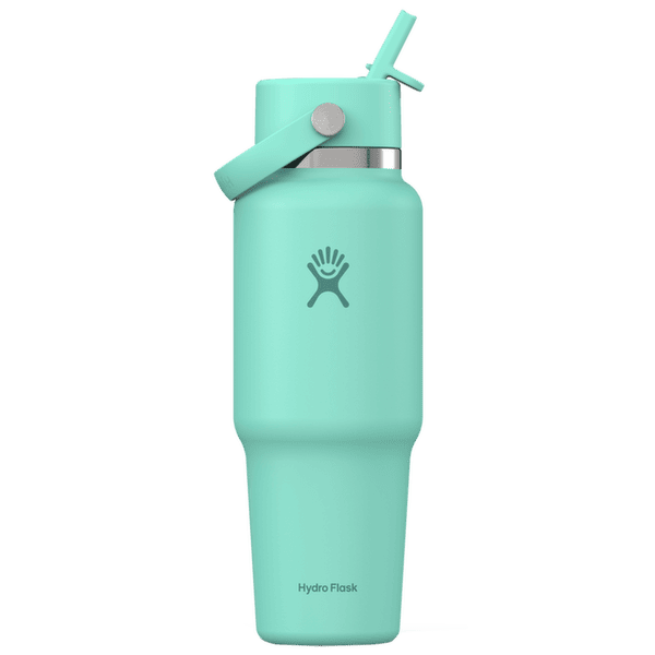 Termoska Hydro Flask 32 OZ WIDE FLEX STRAW TRAVEL BOTTLE Mermain Green