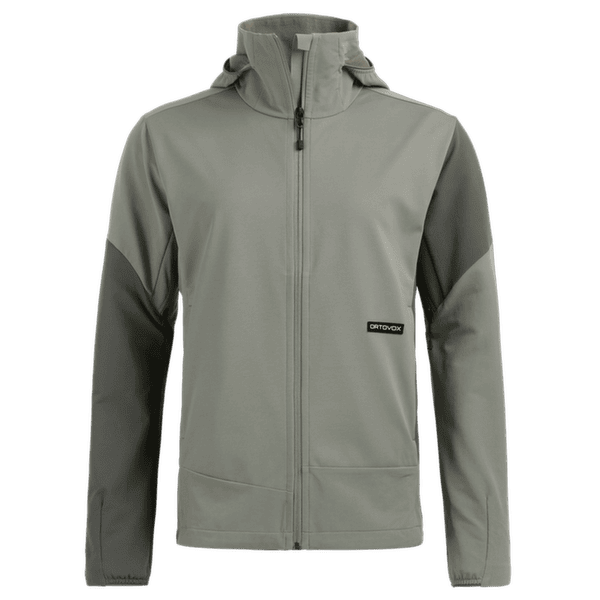 Bunda Ortovox ORTLER SOFTSHELL PLUS JACKET WOMEN 63101 Green Sage