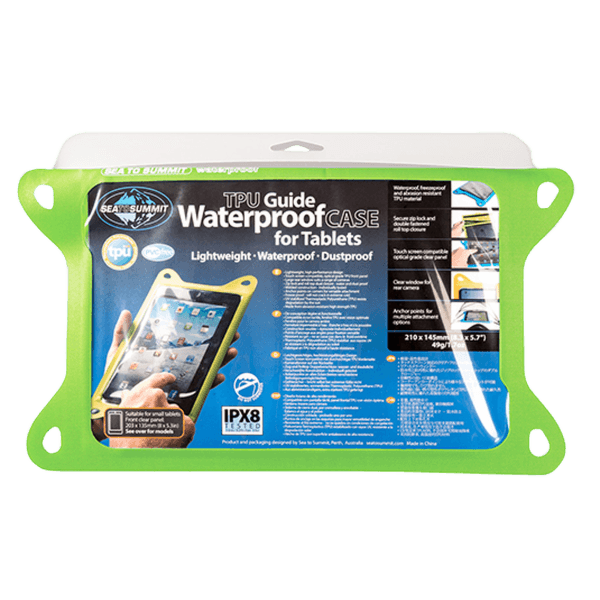 Obal Sea to Summit TPU Guide Wateerproof Case for Small Tablets Lime (LI)