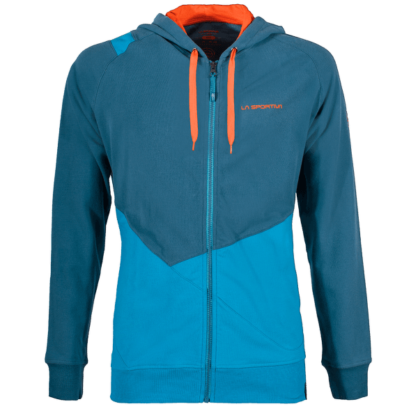 Mikina La Sportiva Rocklands Hoody Men LAKE/TROPIC BLUE