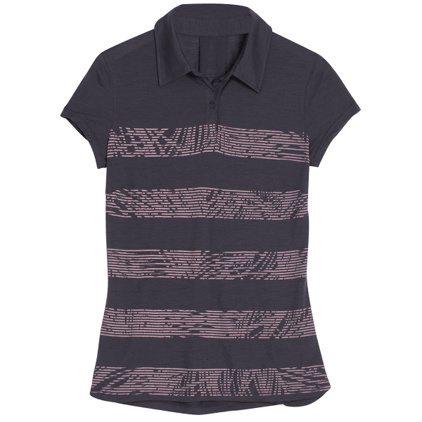 Triko krátký rukáv Icebreaker Sphere SS Polo Palm Slice Women Panther D87