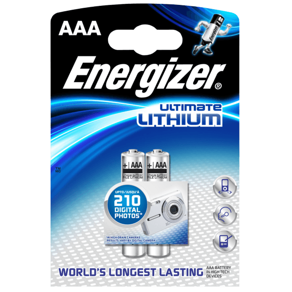 Baterie Energizer Lithium AAA/2