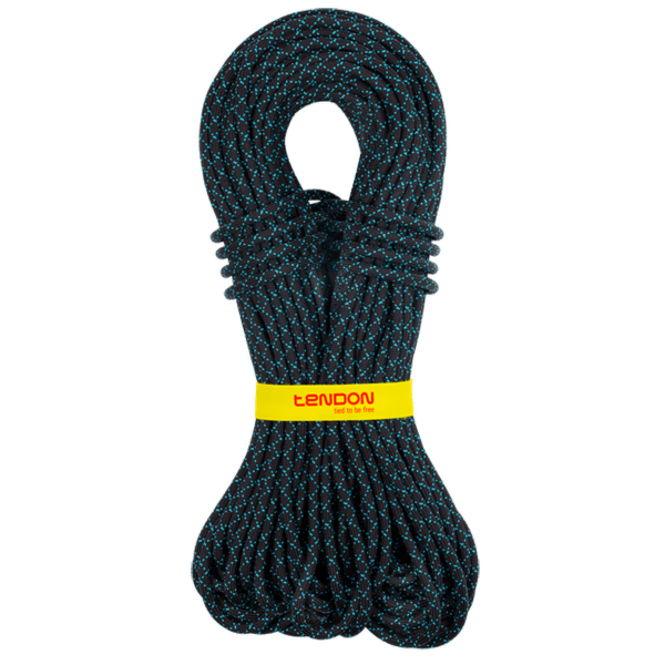 Lano Tendon Master Pro 8.9 Černá/Tyrkysová