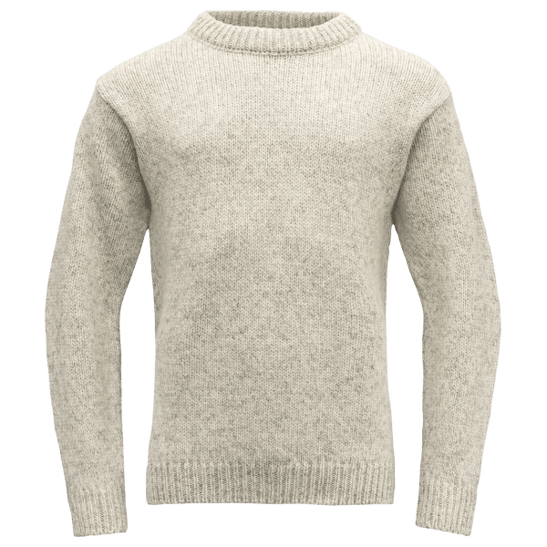 Svetr Devold Nansen Sweater Crew Neck 770A GREY MELANGE