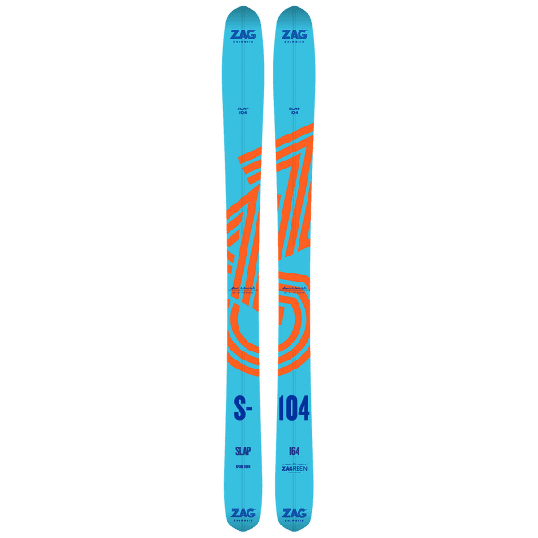 Lyže Zag SLAP 104 LADY LIGHT BLUE/ORANGE