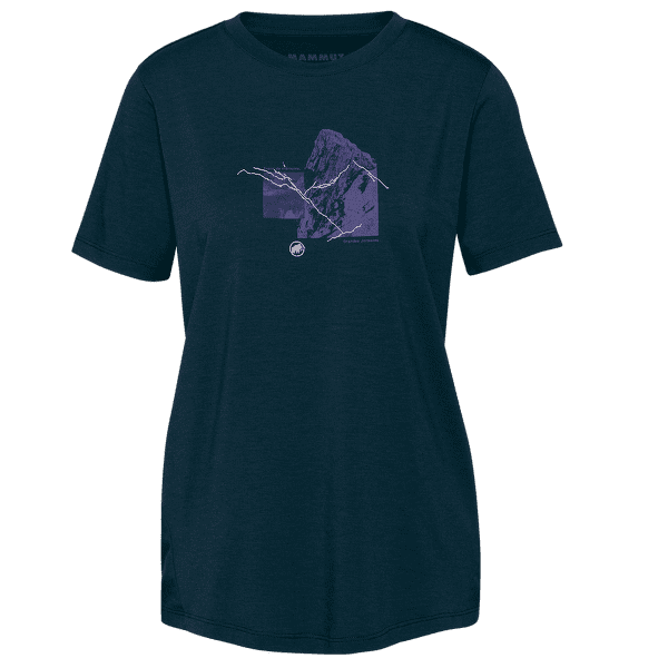 Triko krátký rukáv Mammut Mountain T-Shirt Women 4208m marine 5118