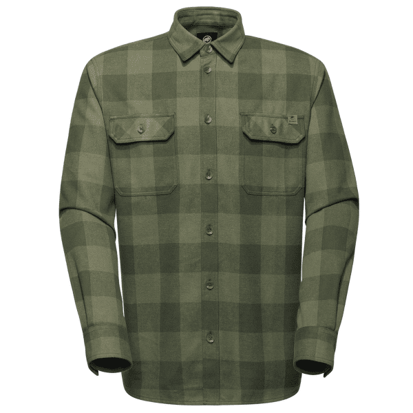 Košile dlouhý rukáv Mammut Tamaro Longsleeve Shirt Men 40300 marsh-dark marsh