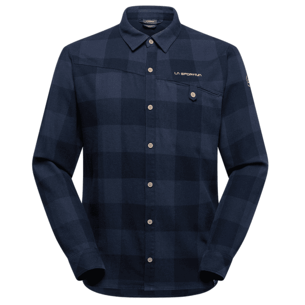 Košile dlouhý rukáv La Sportiva RAMBLER FLANNEL SHIRT MEN Night Sky_B46B46