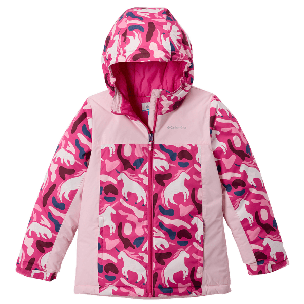 Bunda Columbia Horizon Ride™ IV Printed Jacket Pink Ice Uniflauge, Satin Pink 695