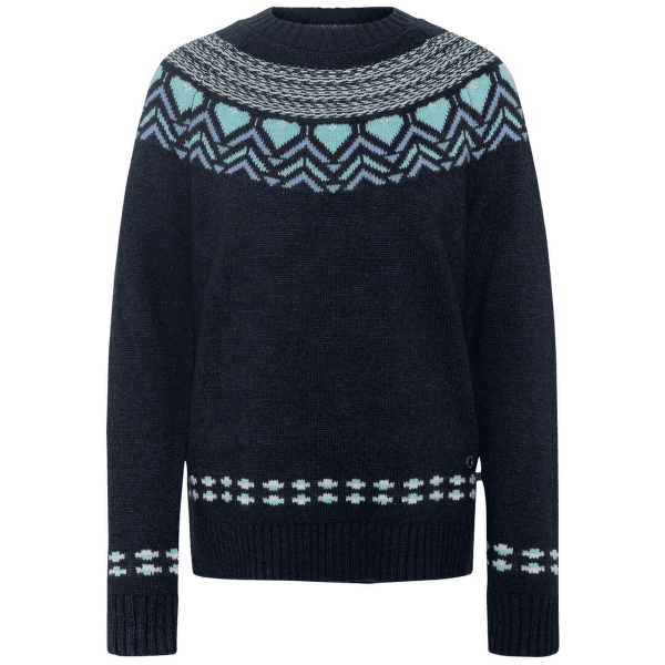 Svetr Kari Traa Sundve Knit ROYA/DARK NAVY BLUE