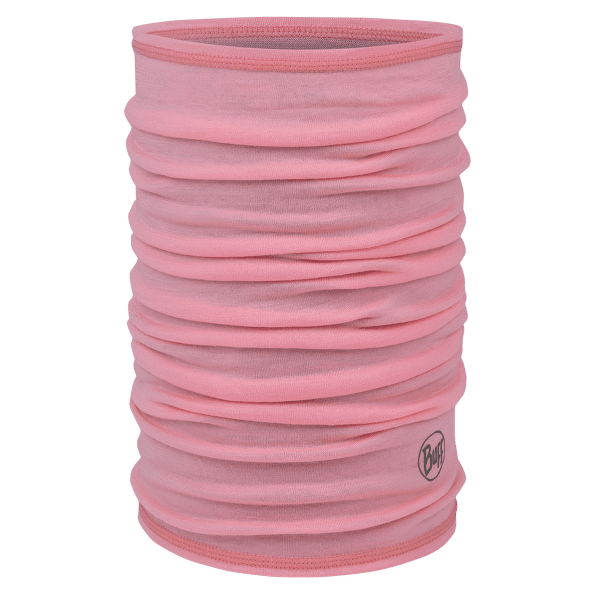 Šátek Buff Merino Lightweight SOLID ROSE PINK