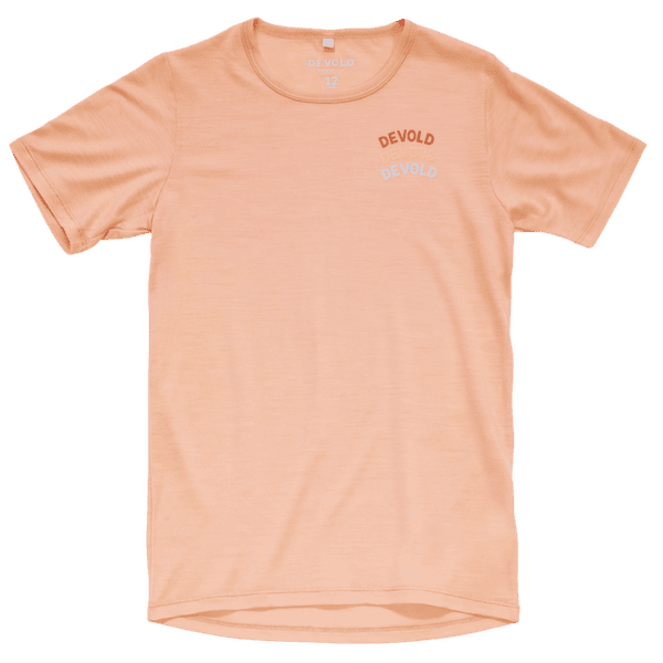 Triko krátký rukáv Devold Active Devold Legacy Tee Junior 102A  SUNRISE