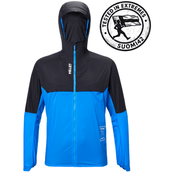 Bunda Millet INTENSE WINDBREAKER Jacket Men BLACK/ICON BLUE