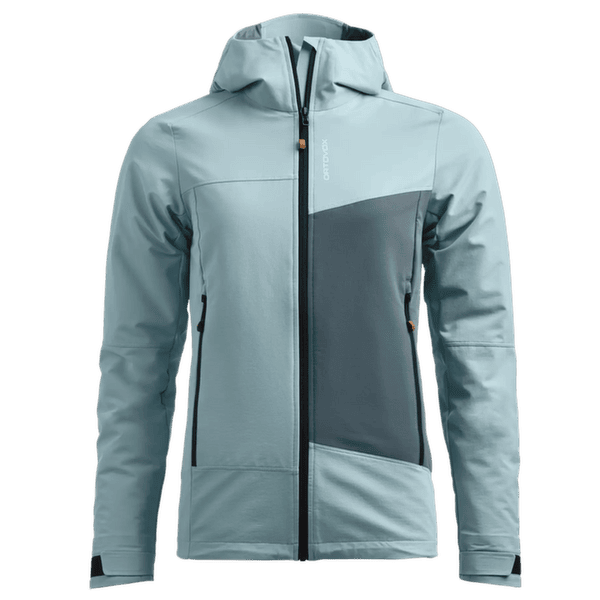 Bunda Ortovox SECEDA SOFTSHELL JACKET WOMEN 87301 glacier grey