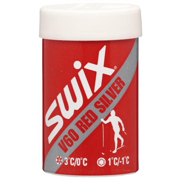 Vosk Swix V60 Červeno-stříbrný