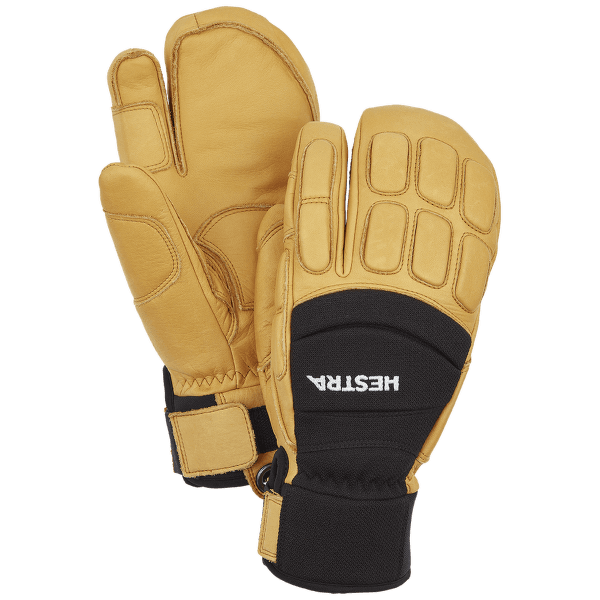 Rukavice Hestra Vertical Cut CZone 3-finger Svart/Tan