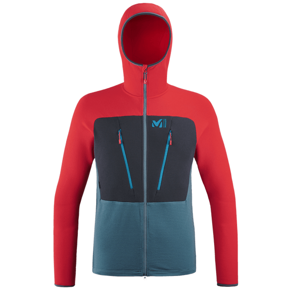 Mikina Millet Trilogy Ultimate Woolpower Hoodie Men INDIAN/ROUGE