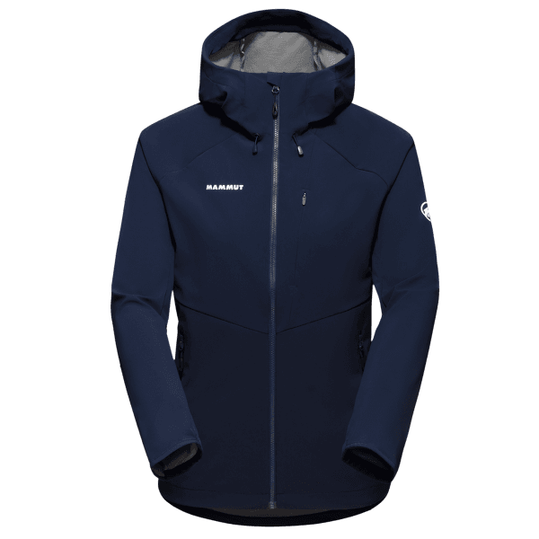 Bunda Mammut Ultimate Comfort SO Hooded Jacket Women marine 5118