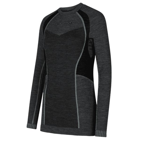 Triko dlouhý rukáv La Sportiva WOOL70 TECH LONGSLEEVE Women Carbon/Cloud